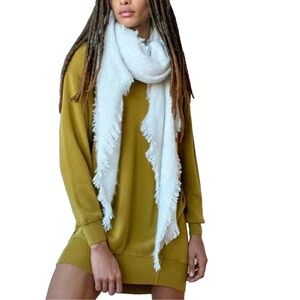 Anthropologie Saturday Sunday Freya Tunic Sweater Dress Olive Size Large